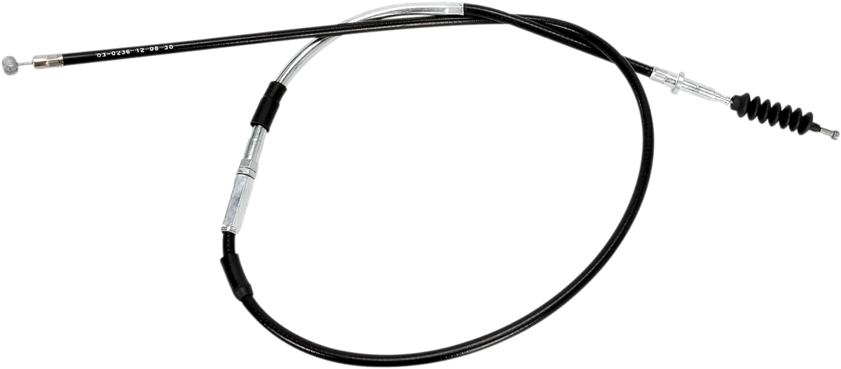 Black Vinyl Clutch Cable