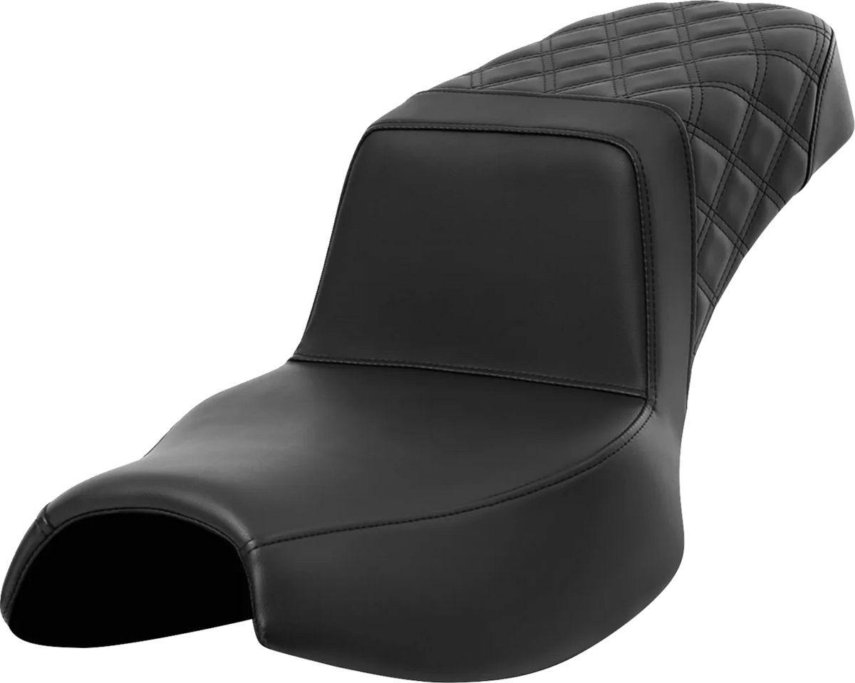Step-Up Seat — Rear Lattice Stitch