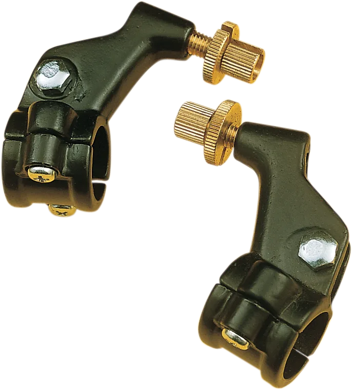 Two-Piece Black Lever Holder