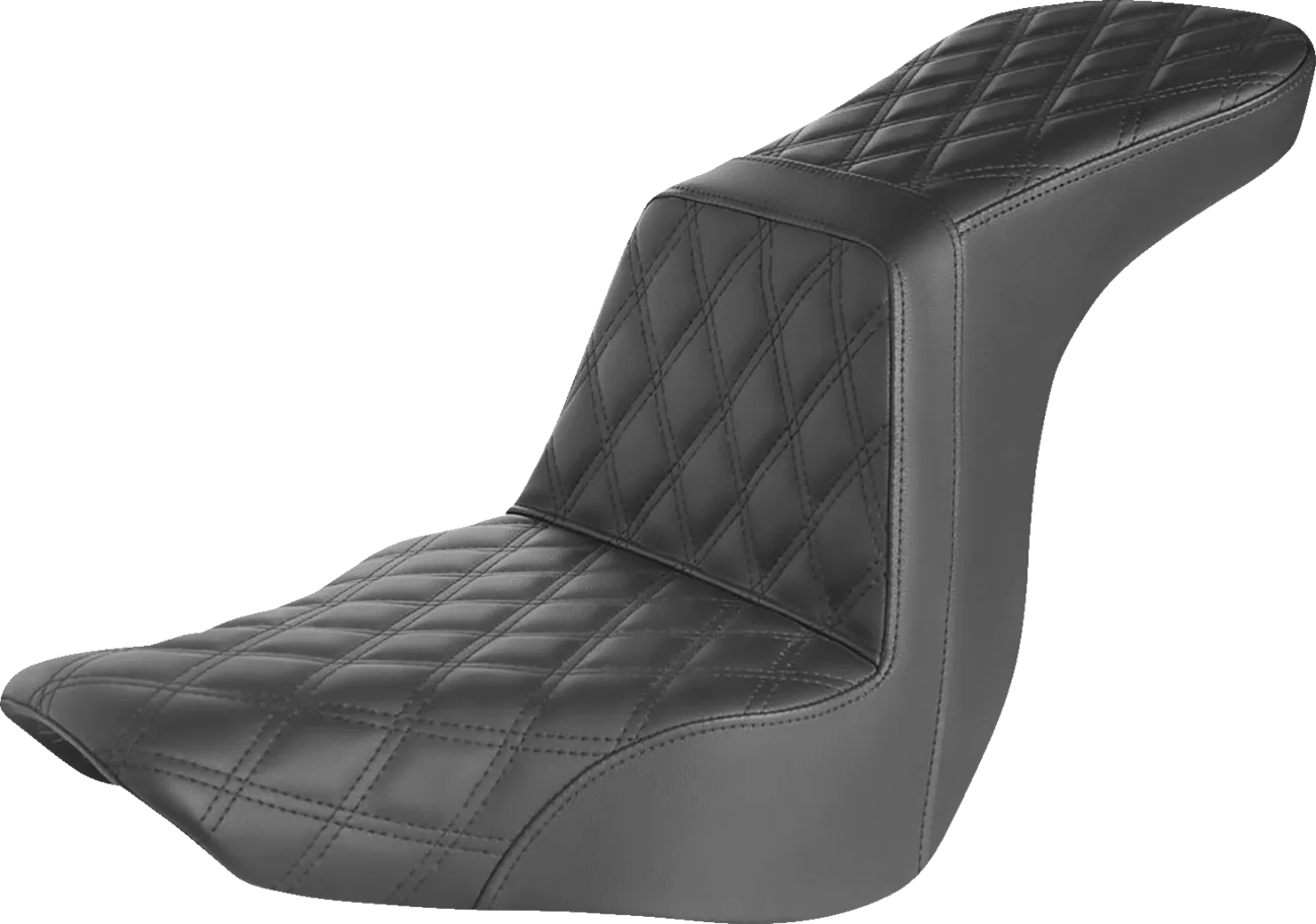 Step-Up Seat — Full Lattice Stitch