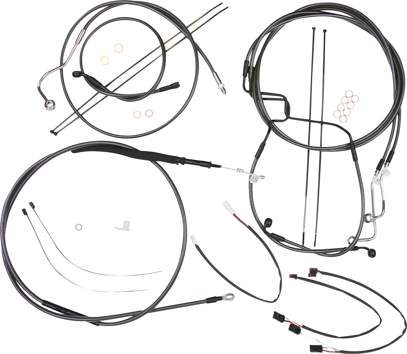 Black Pearl™ Designer Handlebar Installation Kit