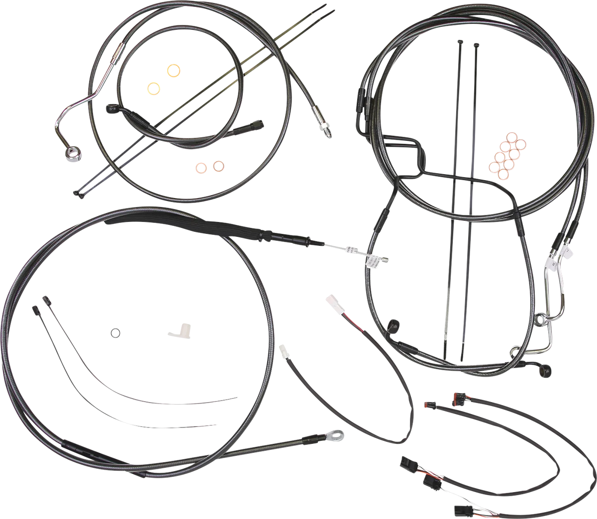 Black Pearl™ Designer Handlebar Installation Kit
