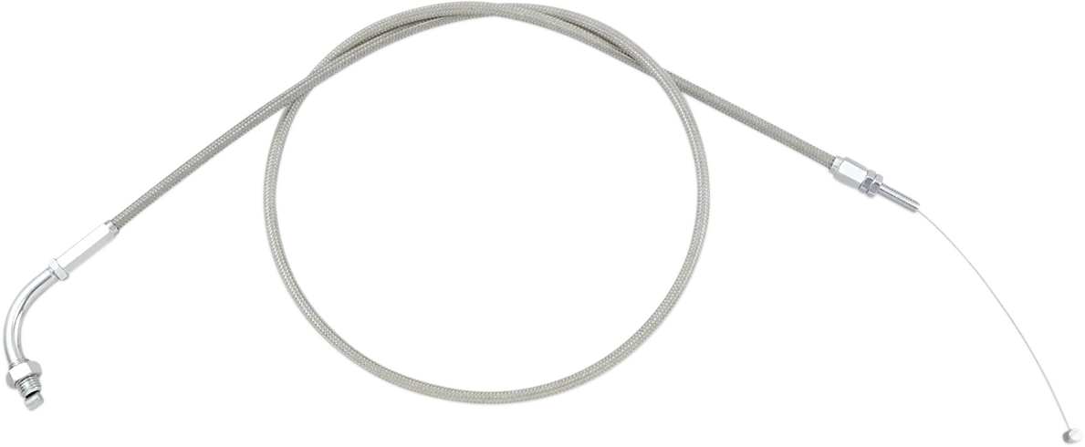 Armor Coat Stainless Steel Throttle/Idle Cable for Cruisers
