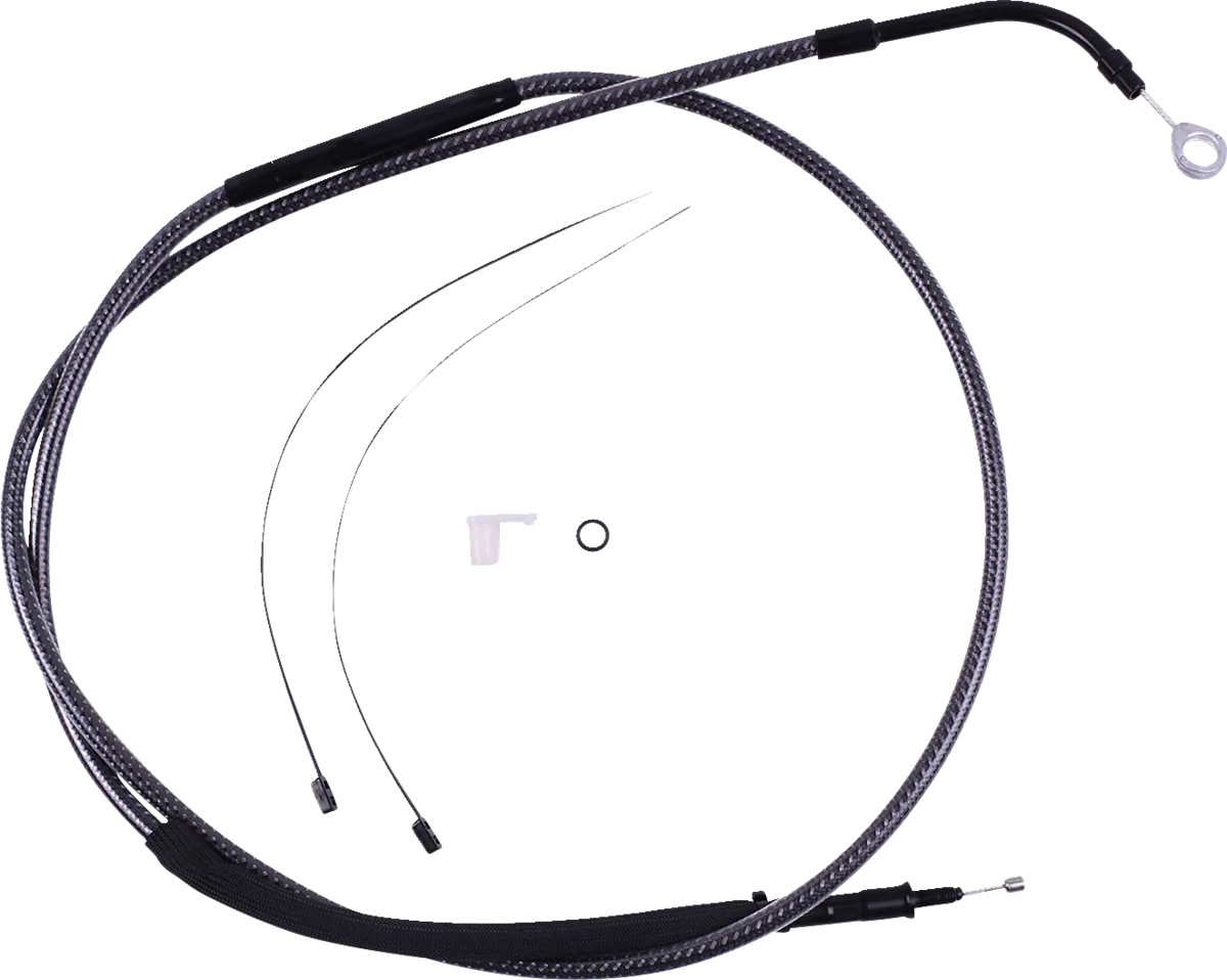 High-Efficiency Polished KARBONFIBR Clutch Cable