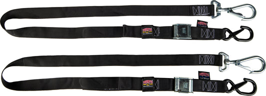 1 1/2 in. Fat Straps w/ soft tie and swivel secure hook