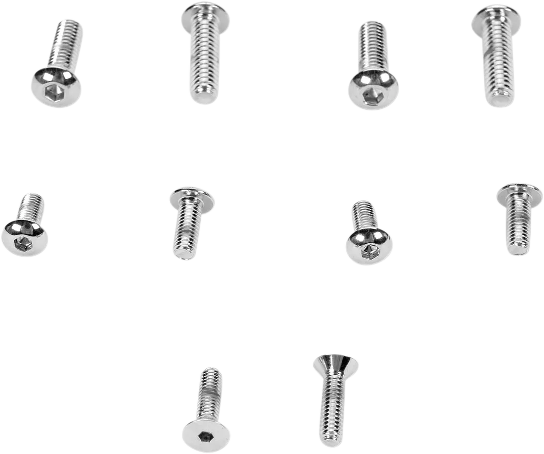 Chrome Socket-Head Screws