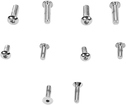 Chrome Socket-Head Screws