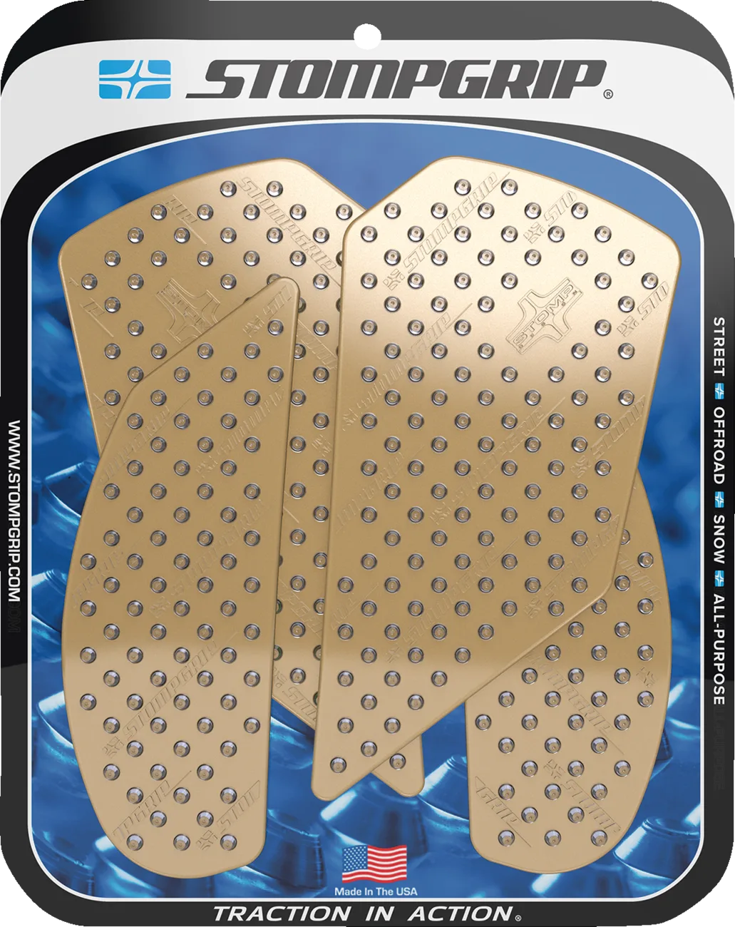 Volcano Profile Traction Pad Tank Grips