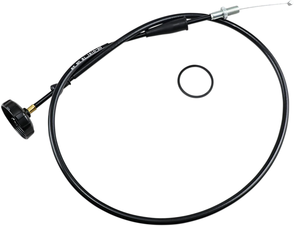 Black Vinyl Throttle Cable