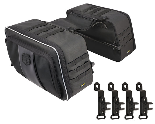 Route 1 Road Trip Saddle Bags