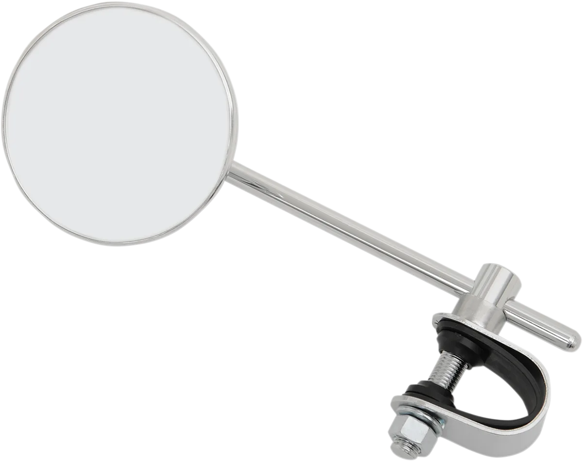 3" Chrome Stamped Mirror