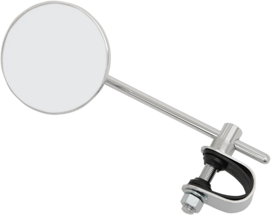 3" Chrome Stamped Mirror