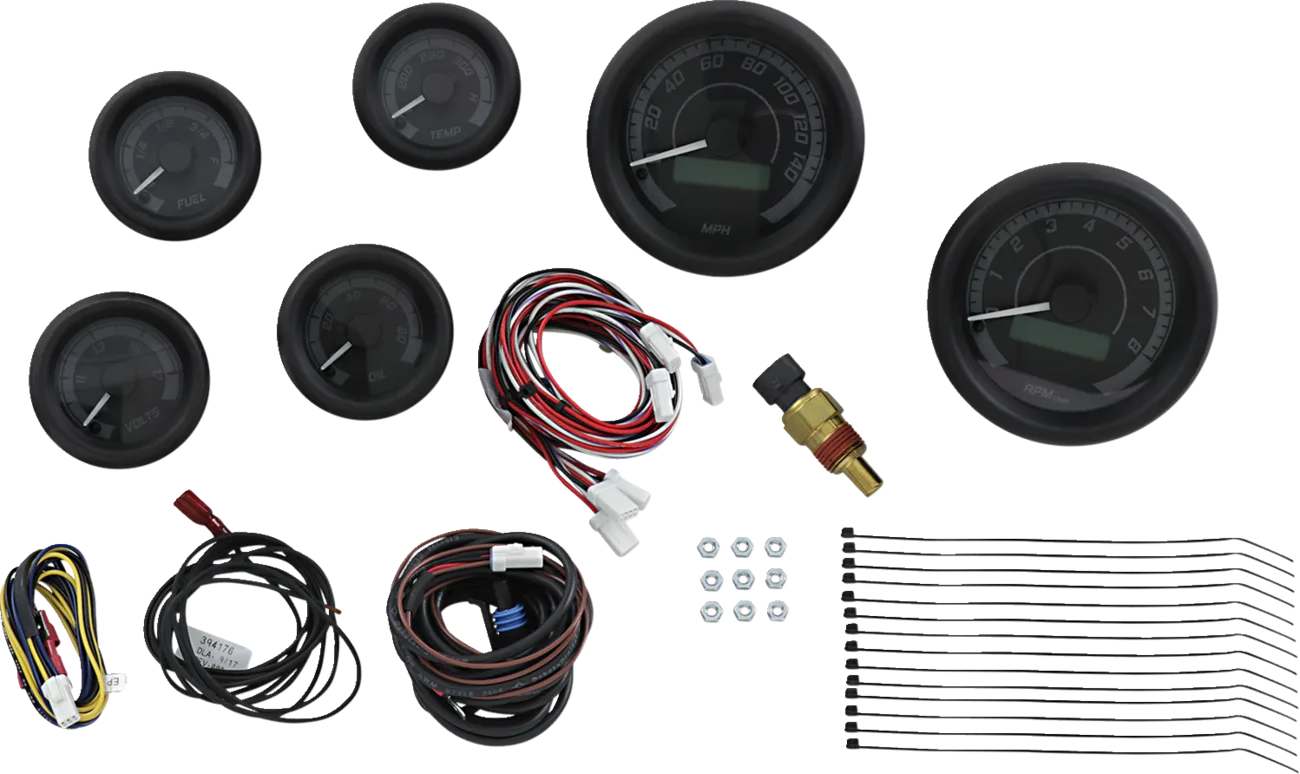 MVX-8K Series Analog/Digital Gauge Kit — 8604KGK Model