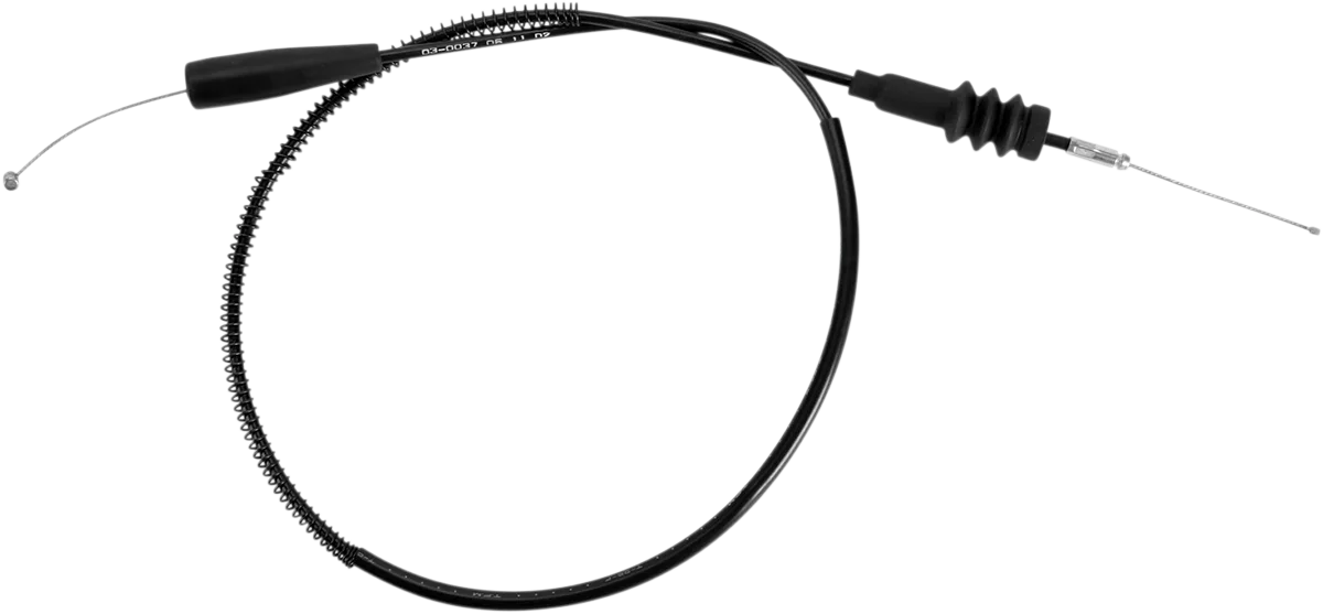 Black Vinyl Throttle Cable