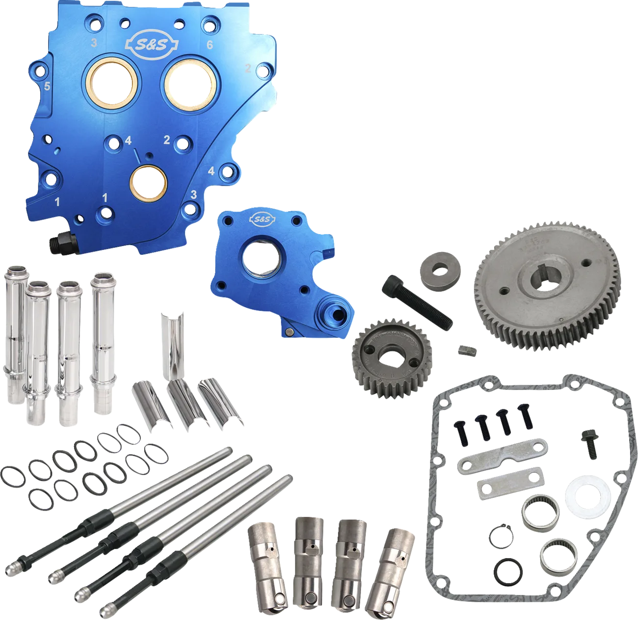 Cam Chest Kit without Cams for Gear Drive Twin Cam