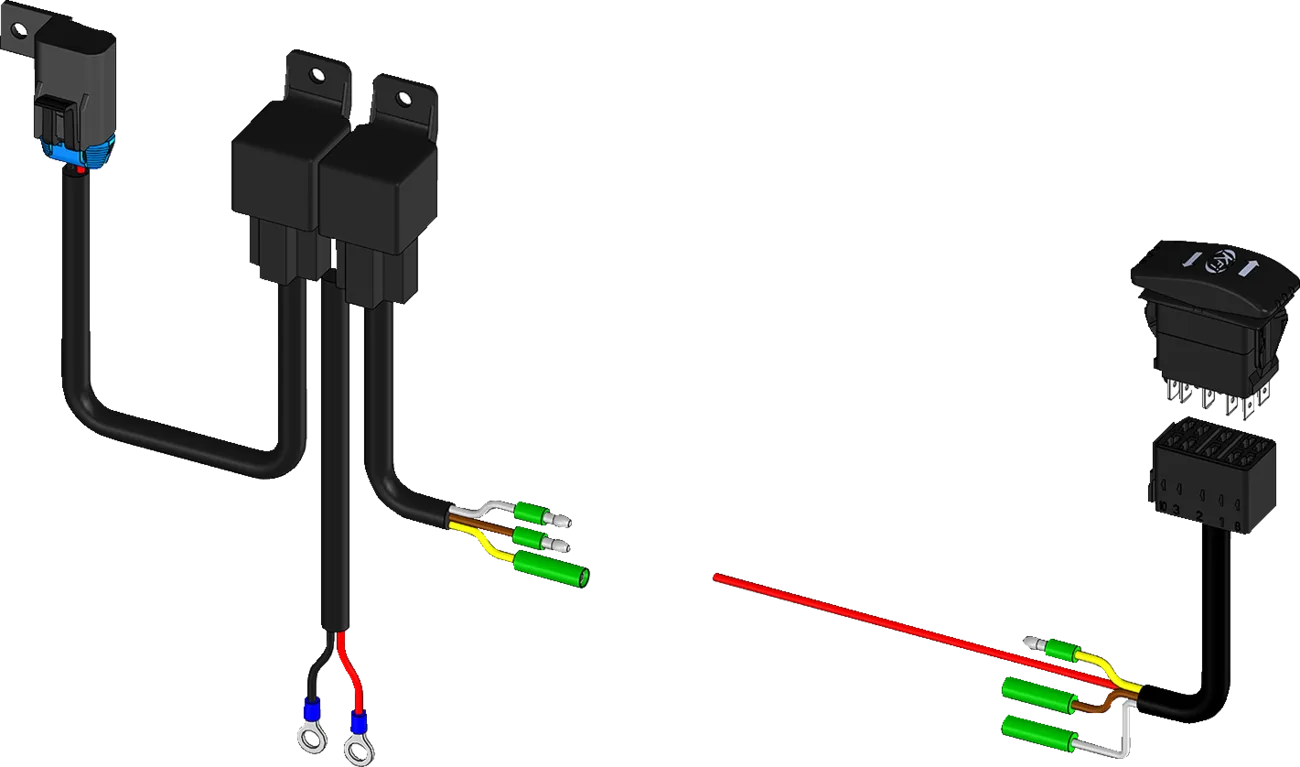 Wire Harness Hydraulic Actuator
