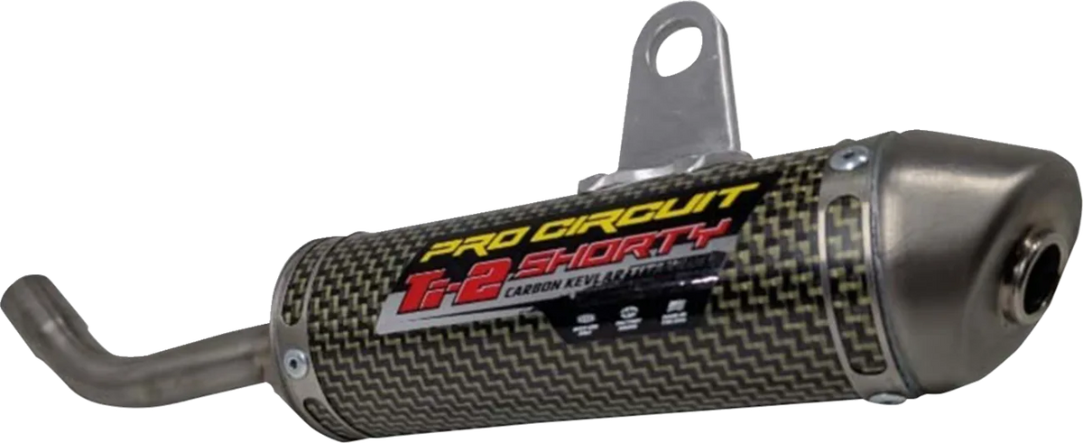 Ti-2 Shorty Slip-On Silencer