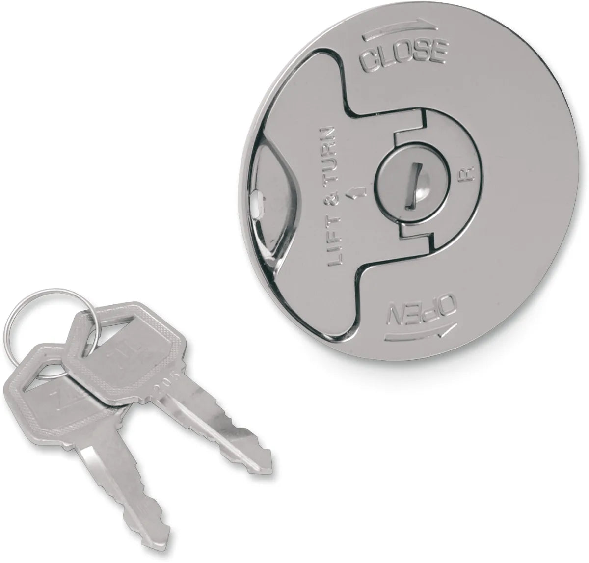 Flush-Mount Locking Gas Cap