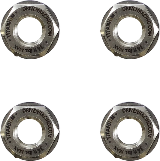 Titanium Sprocket Nuts