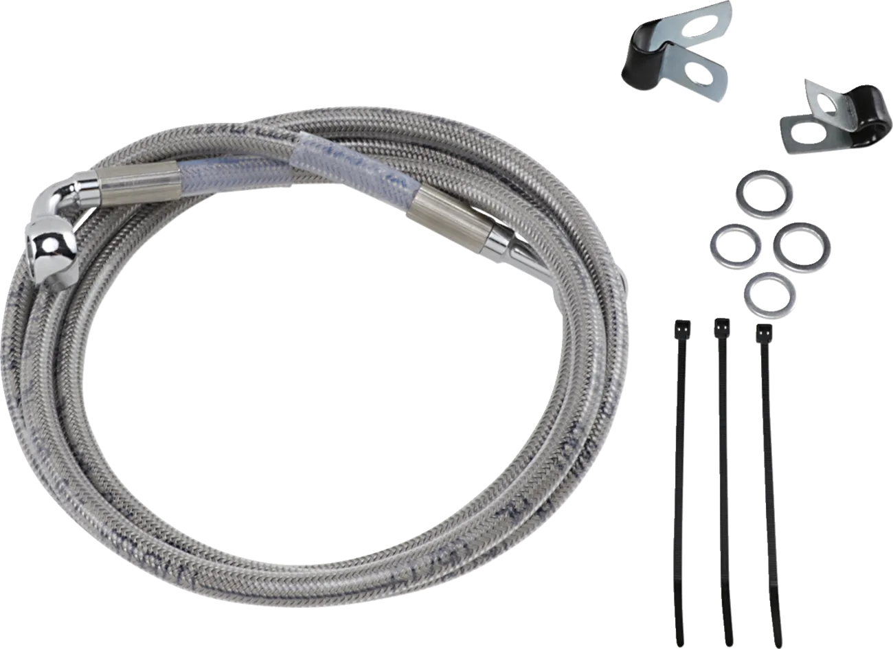 Extended Length Stainless Steel Brake Line Kit