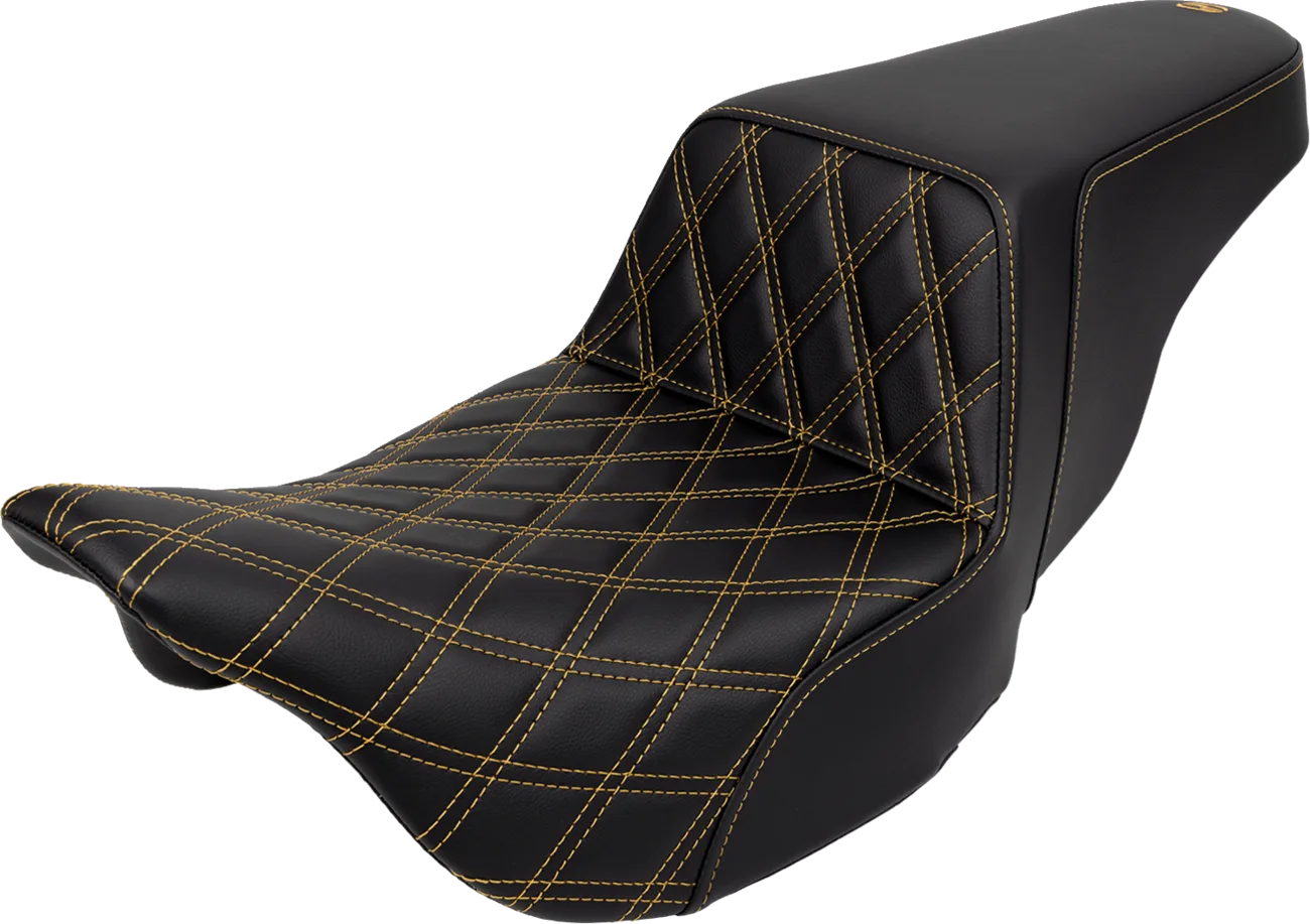 Lattice Stitch Step-Up Seat