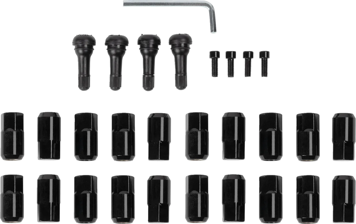 Replacement ATV/UTV Wheel Lug Nuts with Valve Stems