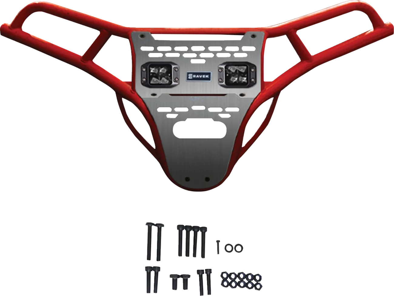 Front Bumper/Skid Plate with Lights