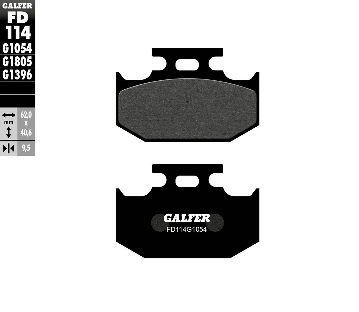 G-Semi-Metallic Brake Pads
