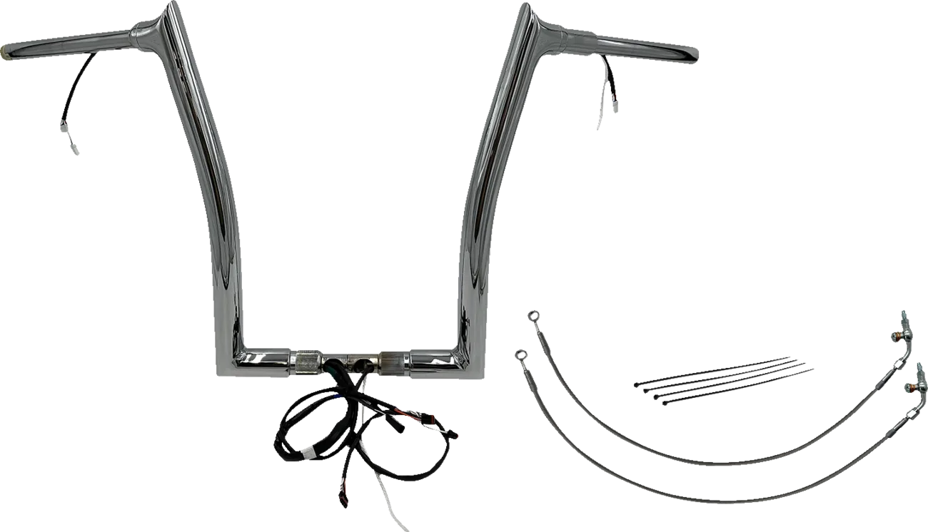 EZ Install Wired 1-1/2" Pointed Top Handlebar Kit