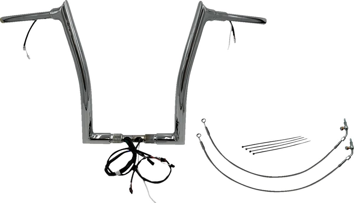 EZ Install Wired 1-1/2" Pointed Top Handlebar Kit