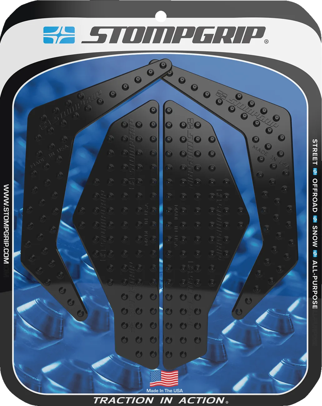 Volcano Profile Traction Pad Tank Grips