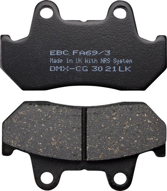 Organic Base "FA" Brake Pads