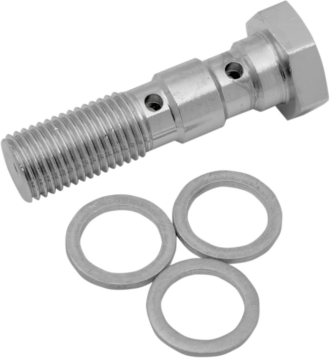 Universal Chrome Steel Banjo Bolt