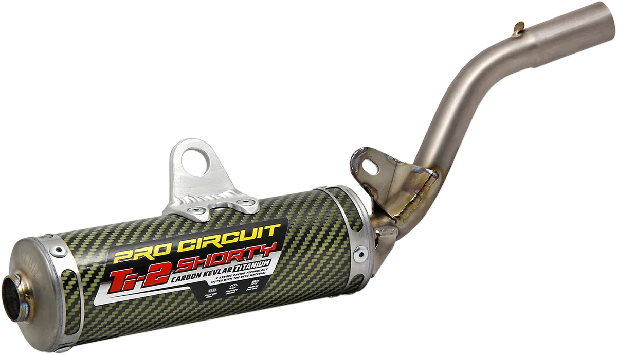 Ti-2 Shorty Slip-On Silencer