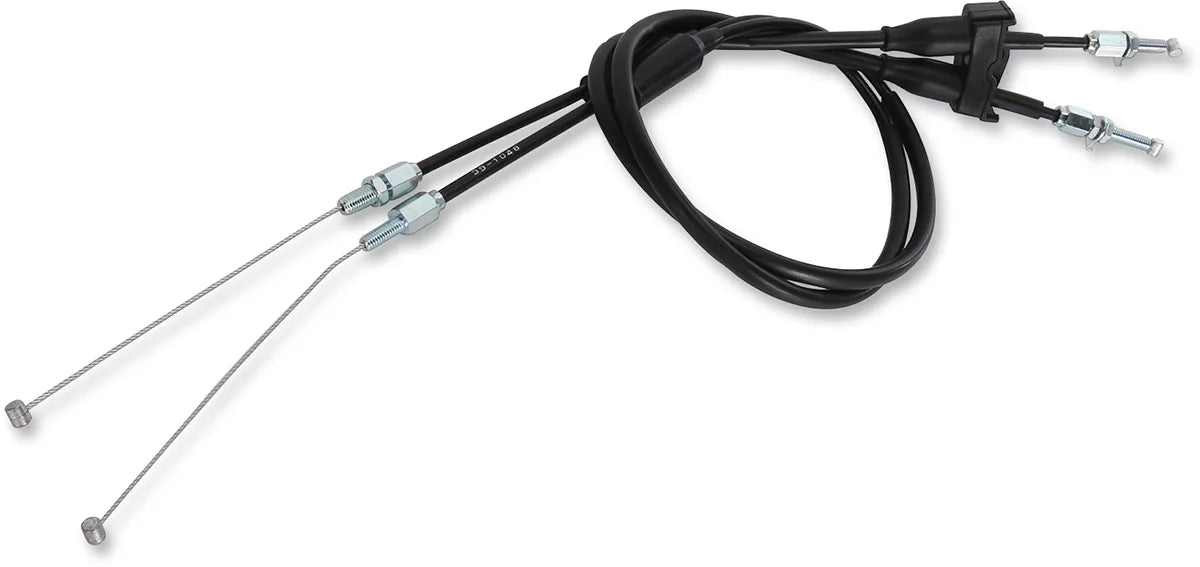 Black Vinyl Throttle Cable