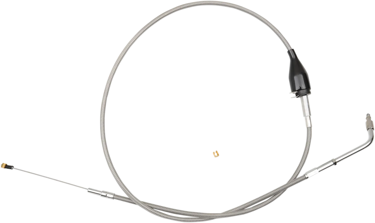 Stainless Braided Handlebar Idle Cable