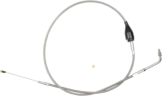 Stainless Braided Handlebar Idle Cable