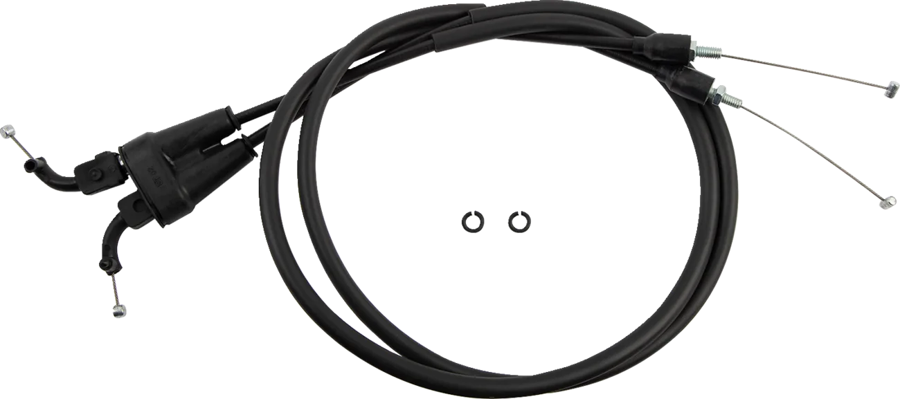 Black Vinyl Throttle Cable