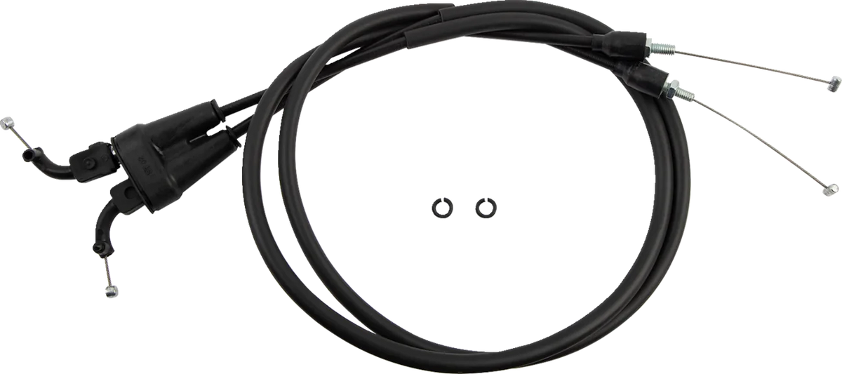 Black Vinyl Throttle Cable
