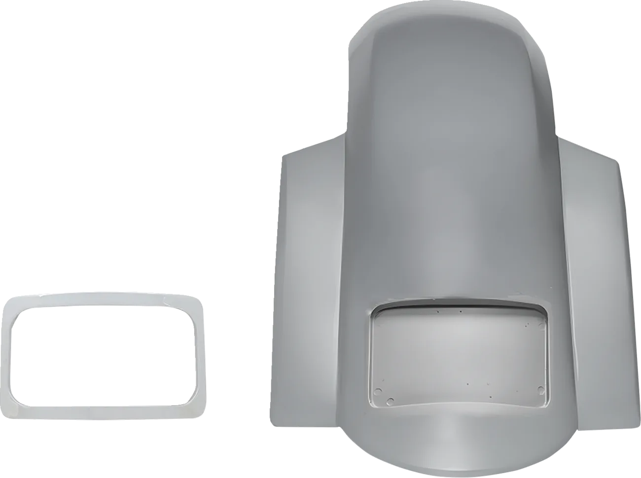 Rear Short Sport Fender and Plate Frame