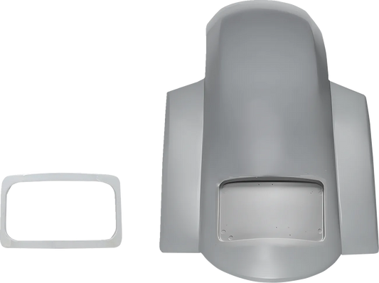 Rear Short Sport Fender and Plate Frame