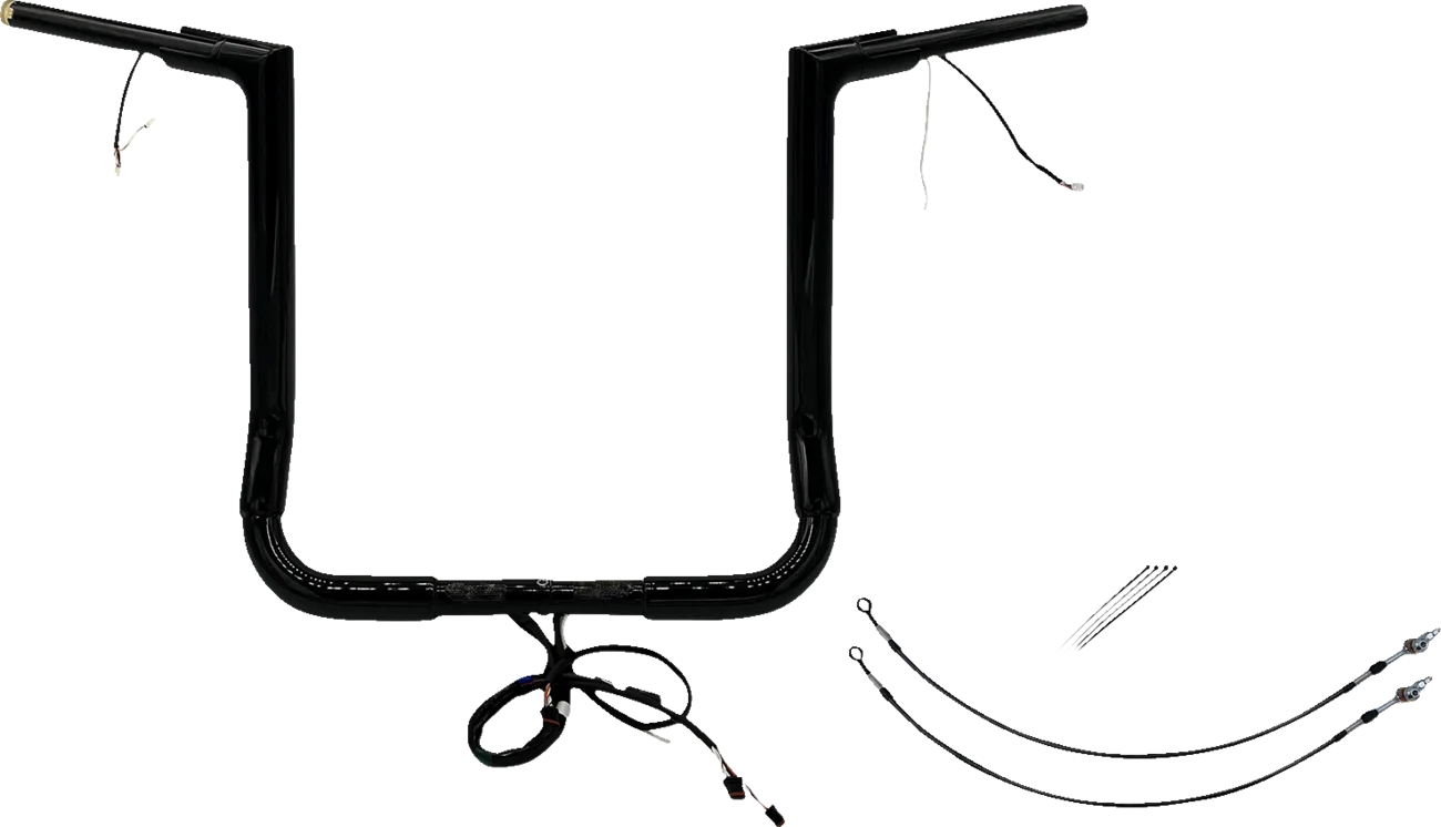 EZ Install Wired 1-1/2" Flat Top Handlebar Kit