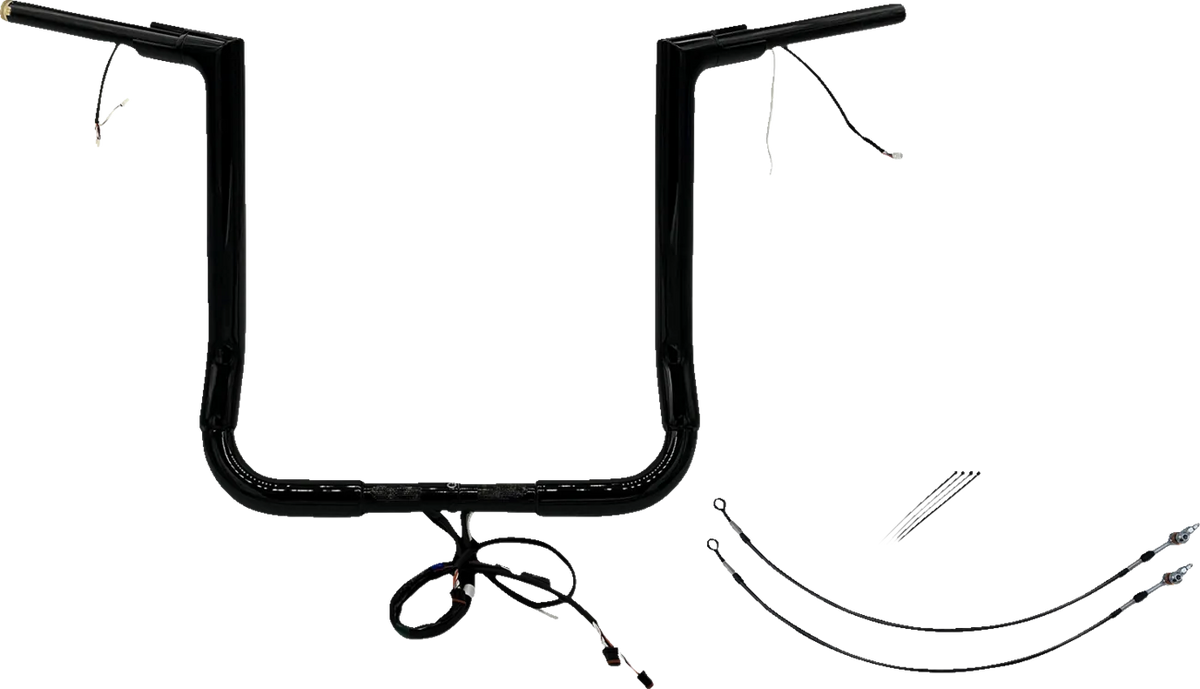 EZ Install Wired 1-1/2" Flat Top Handlebar Kit