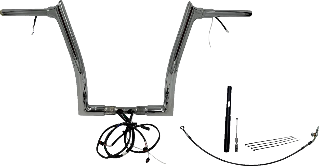 EZ Install Wired 1-1/2" Pointed Top Handlebar Kit