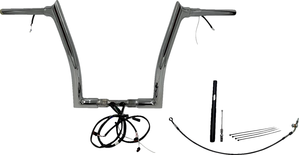 EZ Install Wired 1-1/2" Pointed Top Handlebar Kit