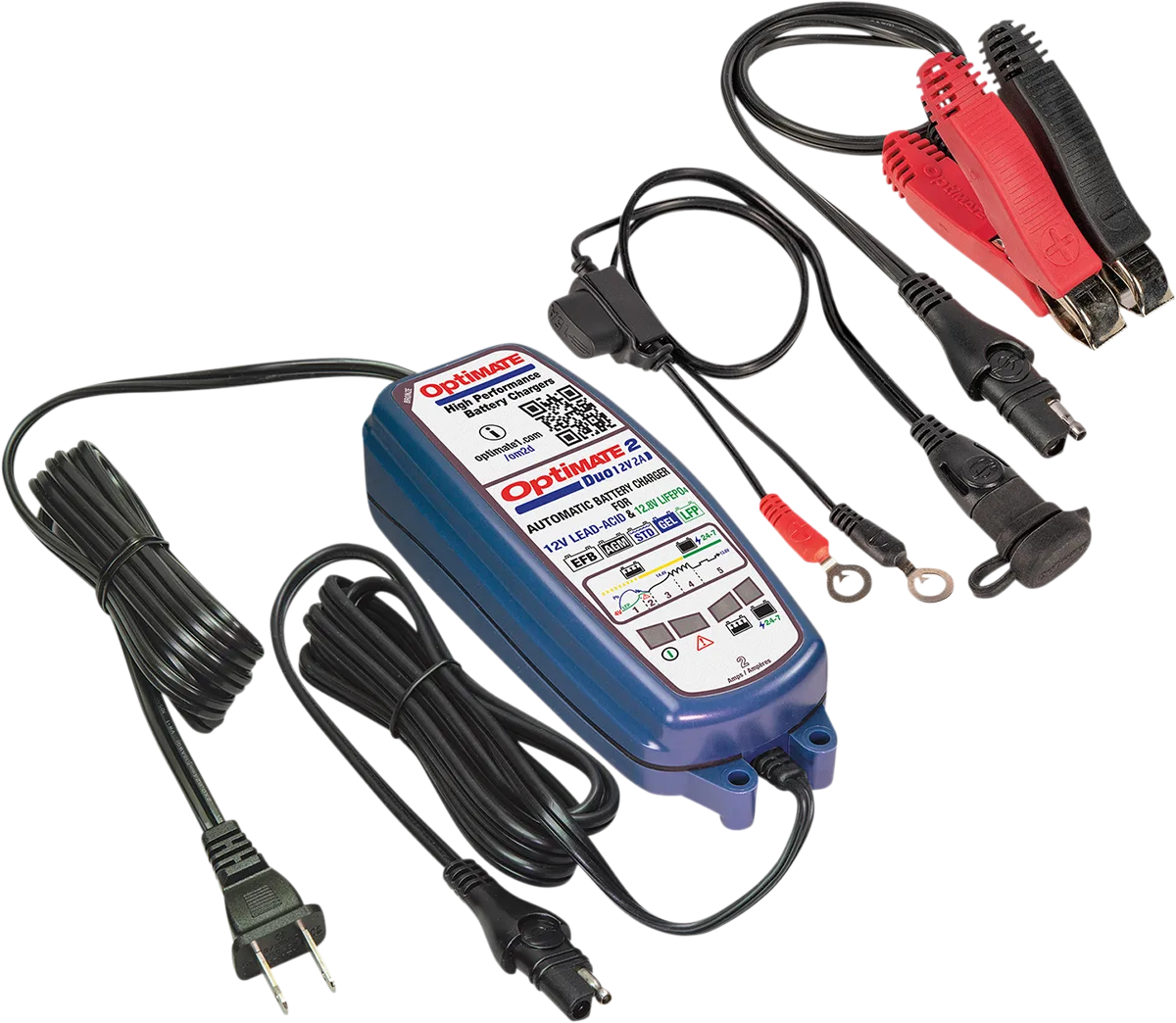 OptiMate™ 2 Duo Battery Charger/Maintainer