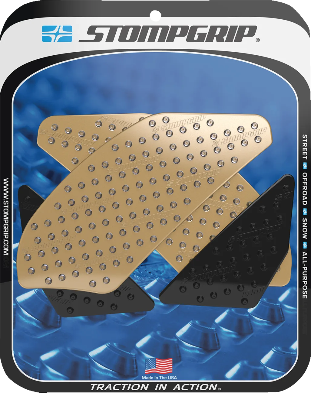 Volcano Profile Traction Pad Tank Grips