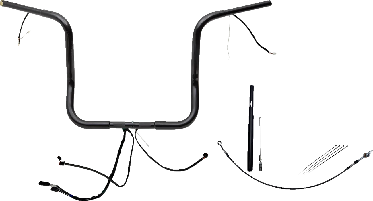 EZ Install Wired 1-1/4" Round Top Handlebar Kit