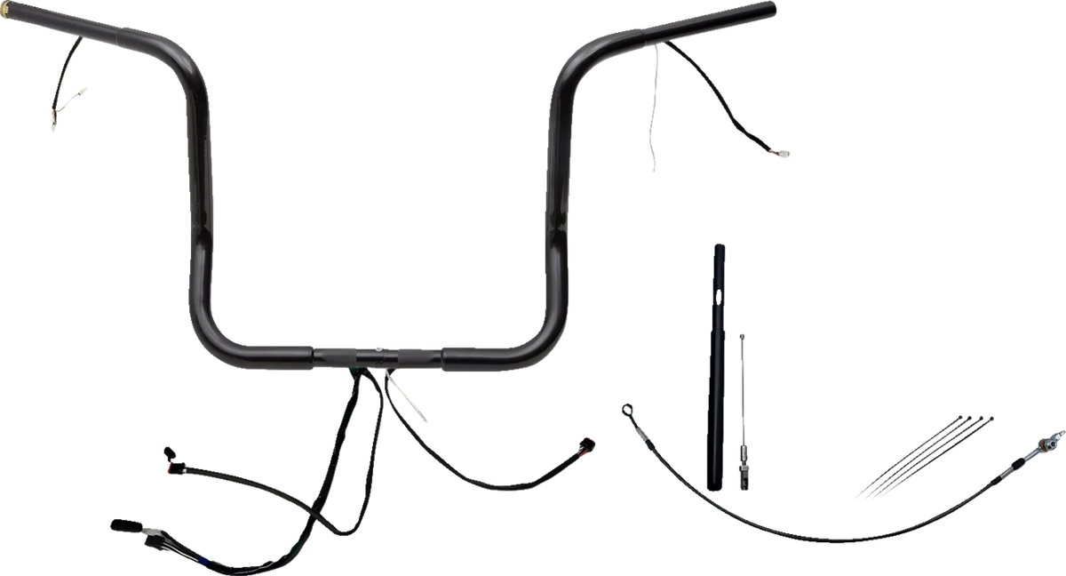 EZ Install Wired 1-1/4" Round Top Handlebar Kit