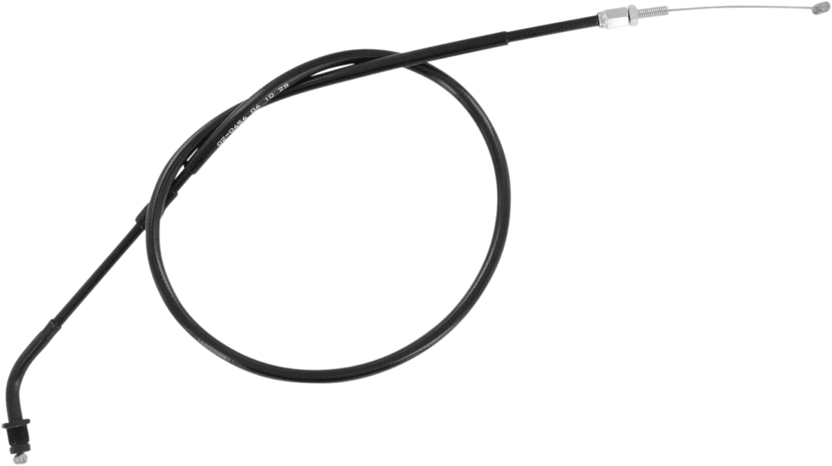 Black Vinyl Throttle Cable
